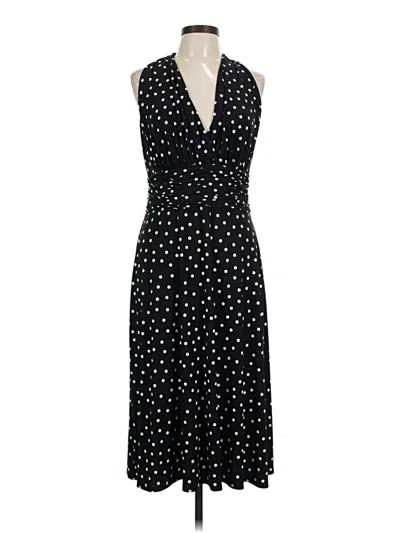 Pre-owned Evan Picone Cocktail Dress In Black