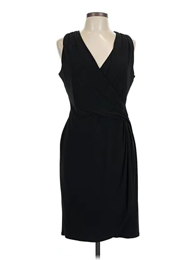 Pre-owned Evan Picone Cocktail Dress In Black