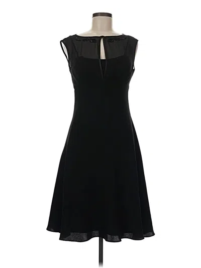 Pre-owned Evan Picone Cocktail Dress In Black
