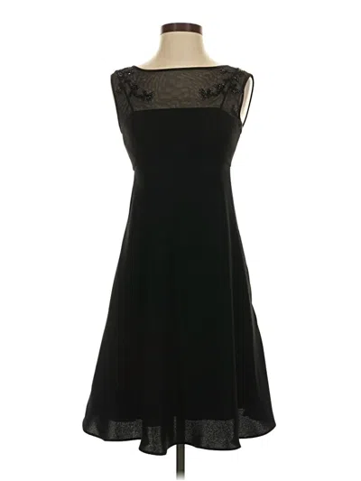 Pre-owned Evan Picone Cocktail Dress In Black