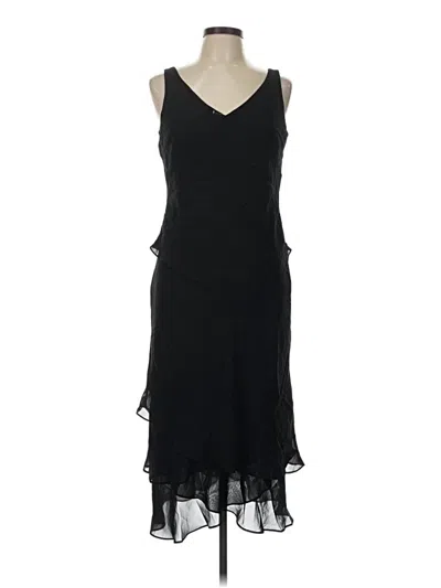 Pre-owned Evan Picone Cocktail Dress In Black
