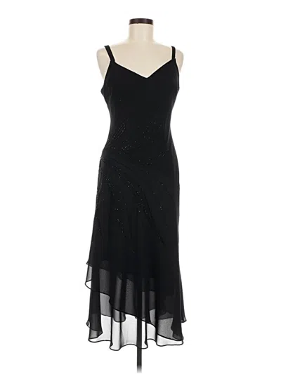 Pre-owned Evan Picone Cocktail Dress In Black
