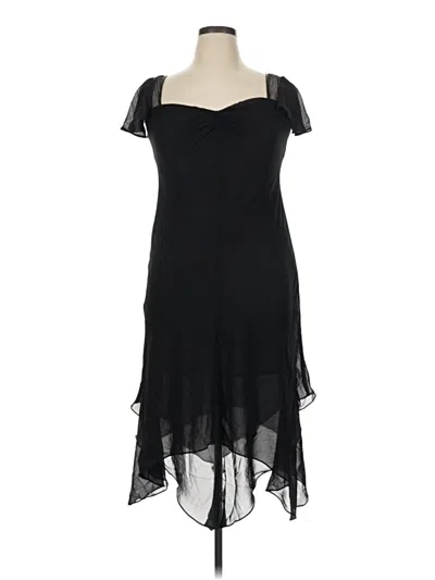 Pre-owned Evan Picone Cocktail Dress In Black