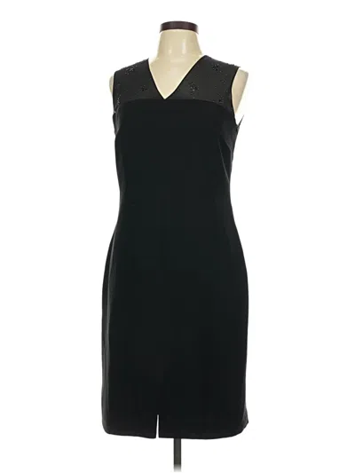Pre-owned Evan Picone Cocktail Dress In Black