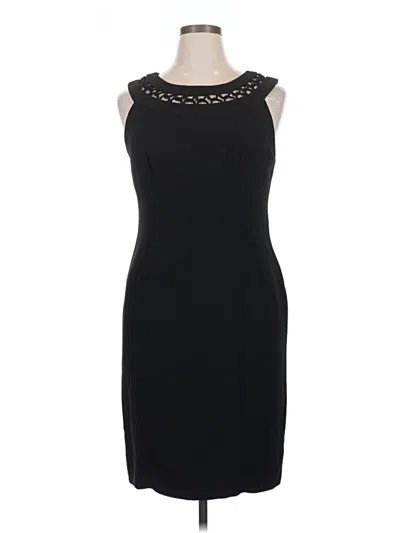Pre-owned Evan Picone Cocktail Dress In Black