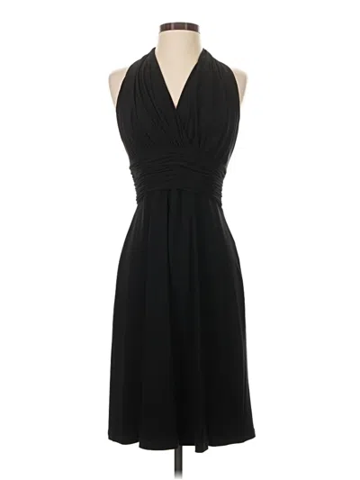 Pre-owned Evan Picone Cocktail Dress In Black