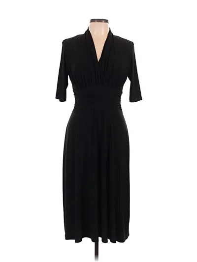 Pre-owned Evan Picone Cocktail Dress In Black