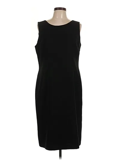 Pre-owned Evan Picone Cocktail Dress In Black