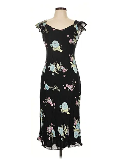 Pre-owned Evan Picone Cocktail Dress In Black