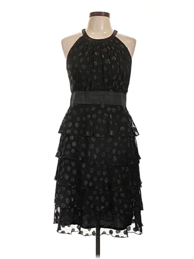 Pre-owned Evan Picone Cocktail Dress In Black