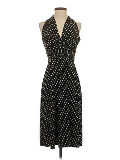 Pre-owned Evan Picone Cocktail Dress In Black