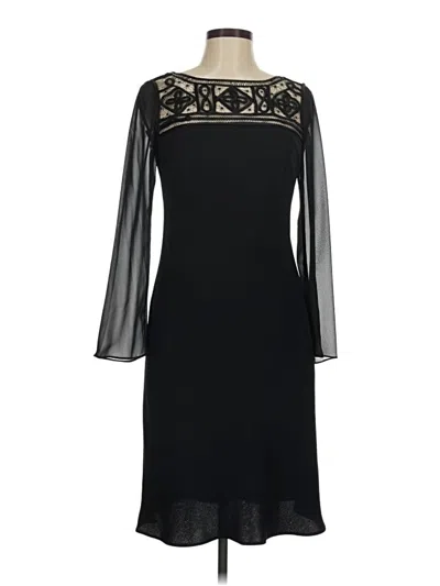 Pre-owned Evan Picone Cocktail Dress In Black