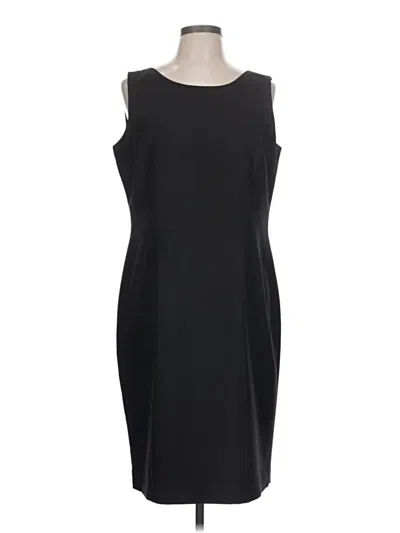 Pre-owned Evan Picone Cocktail Dress In Black