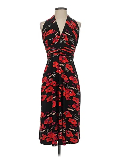 Pre-owned Evan Picone Cocktail Dress In Black