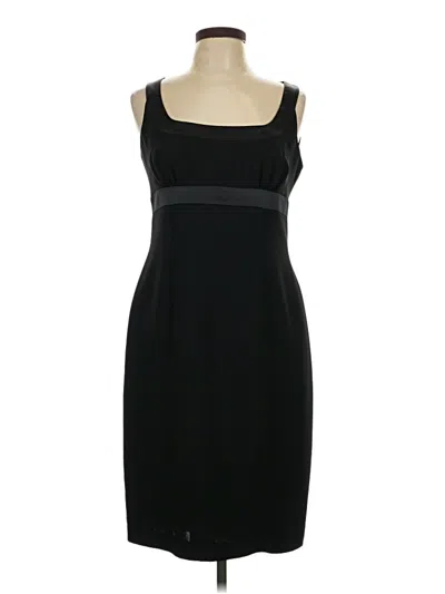 Pre-owned Evan Picone Cocktail Dress In Black