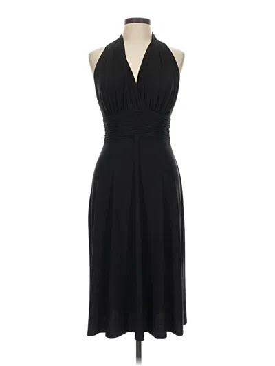 Pre-owned Evan Picone Cocktail Dress In Black