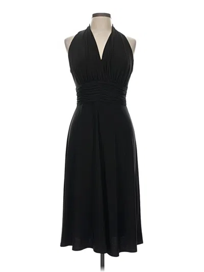 Pre-owned Evan Picone Cocktail Dress In Black