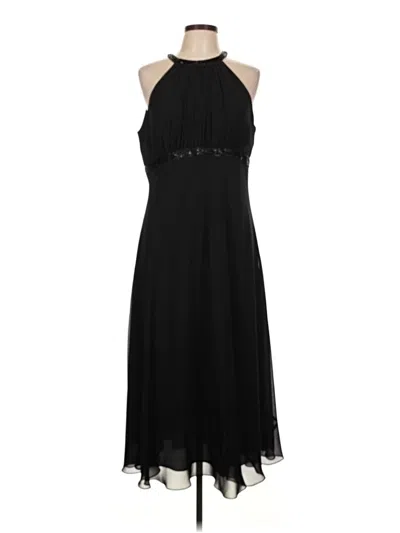 Pre-owned Evan Picone Cocktail Dress In Black