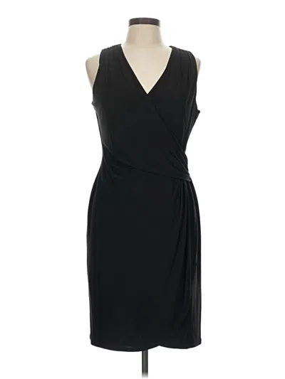 Pre-owned Evan Picone Cocktail Dress In Black