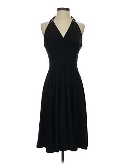 Pre-owned Evan Picone Cocktail Dress In Black