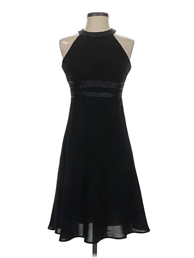 Pre-owned Evan Picone Cocktail Dress In Black