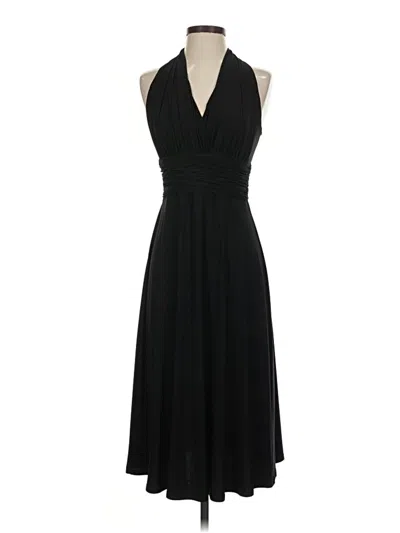 Pre-owned Evan Picone Cocktail Dress In Black