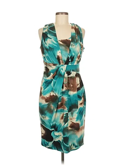 Pre-owned Evan Picone Cocktail Dress In Blue