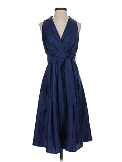 Pre-owned Evan Picone Cocktail Dress In Blue