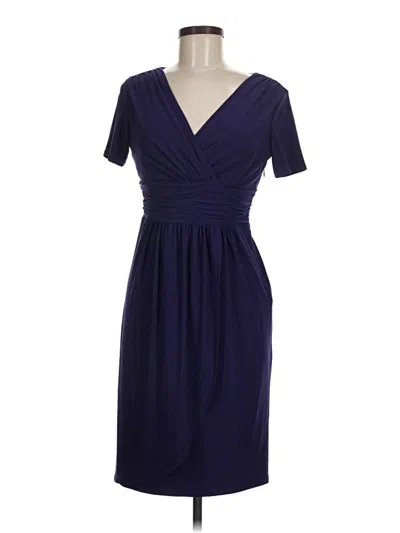 Pre-owned Evan Picone Cocktail Dress In Blue