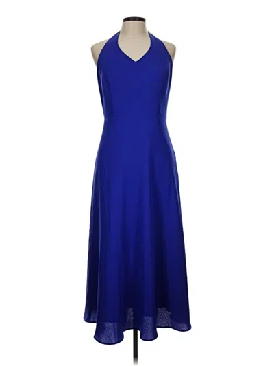 Pre-owned Evan Picone Cocktail Dress In Blue