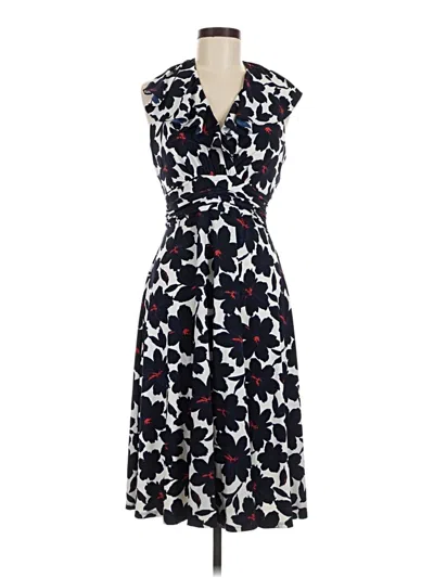 Pre-owned Evan Picone Cocktail Dress In Blue