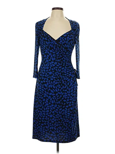 Pre-owned Evan Picone Cocktail Dress In Blue
