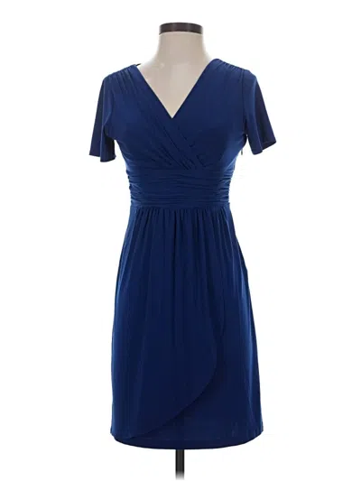 Pre-owned Evan Picone Cocktail Dress In Blue