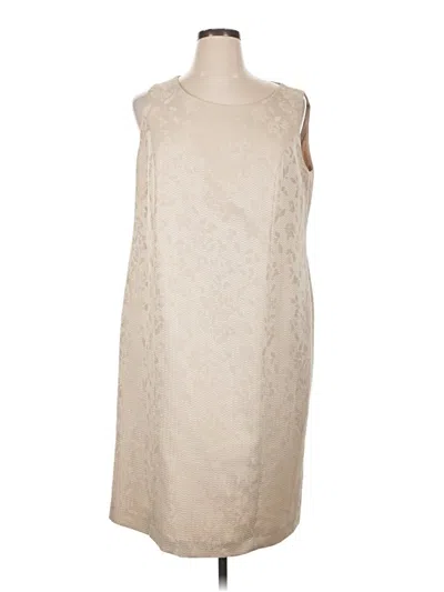 Pre-owned Evan Picone Cocktail Dress In Brown