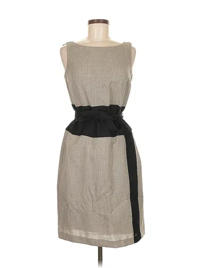 Pre-owned Evan Picone Cocktail Dress In Gray