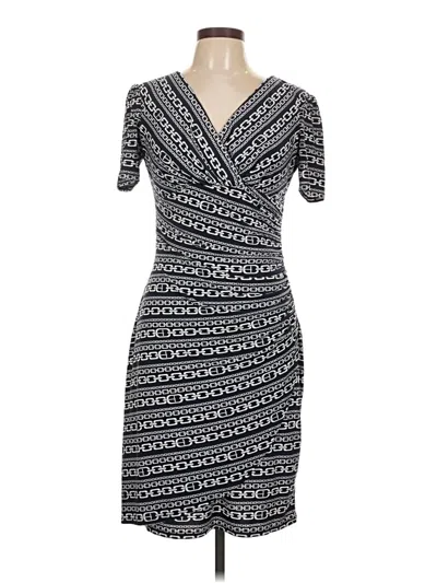 Pre-owned Evan Picone Cocktail Dress In Gray