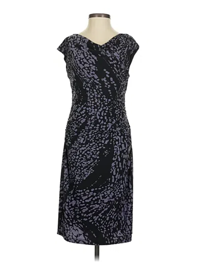 Pre-owned Evan Picone Cocktail Dress In Gray