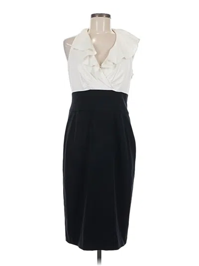 Pre-owned Evan Picone Cocktail Dress In Ivory