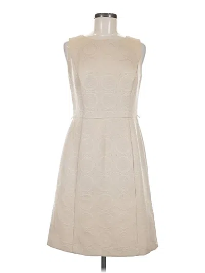Pre-owned Evan Picone Cocktail Dress In Ivory