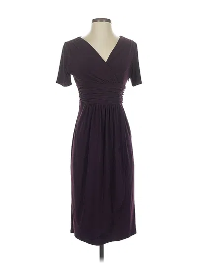 Pre-owned Evan Picone Cocktail Dress In Purple