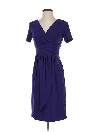Pre-owned Evan Picone Cocktail Dress In Purple