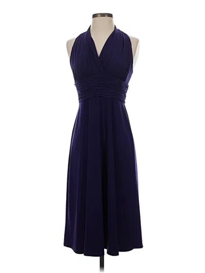 Pre-owned Evan Picone Cocktail Dress In Purple