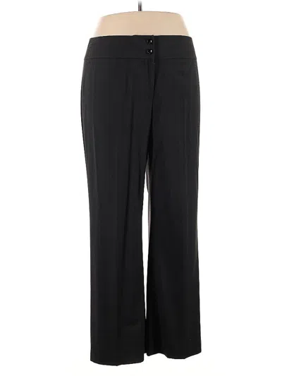 Pre-owned Evan Picone Dress Pants In Black