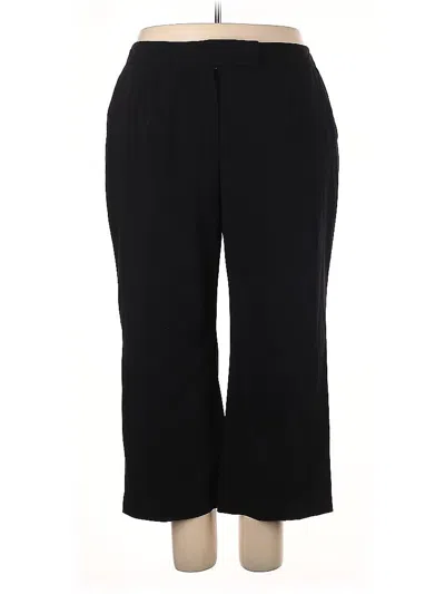 Pre-owned Evan Picone Dress Pants In Black