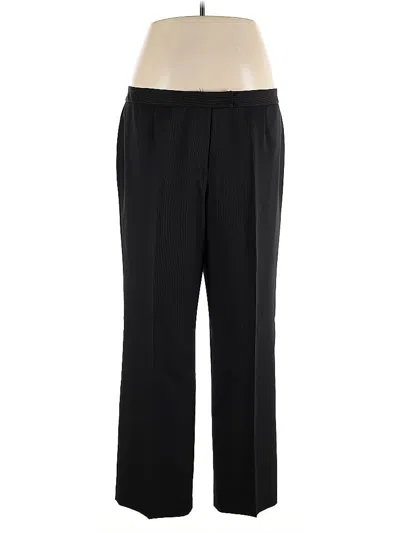 Pre-owned Evan Picone Dress Pants In Black