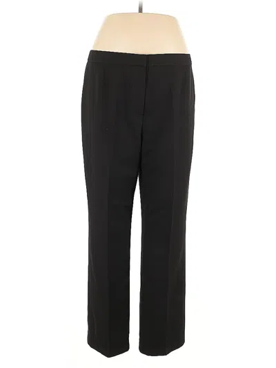 Pre-owned Evan Picone Dress Pants In Black