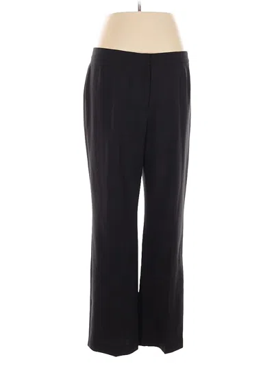 Pre-owned Evan Picone Dress Pants In Black