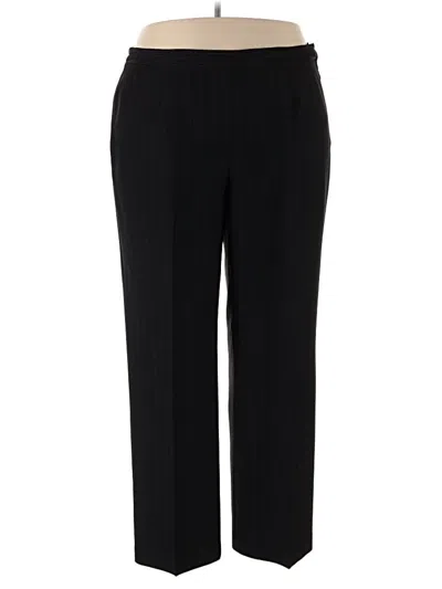 Pre-owned Evan Picone Dress Pants In Black