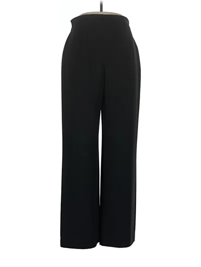 Pre-owned Evan Picone Dress Pants In Black