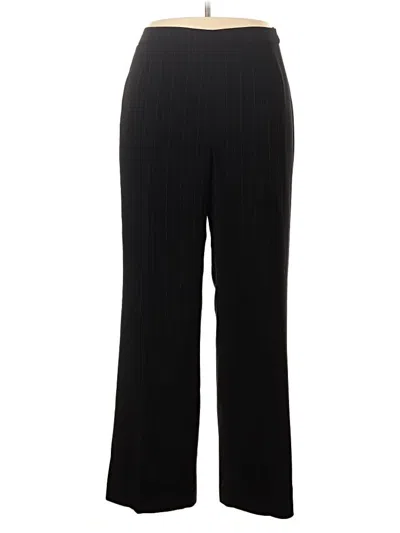 Pre-owned Evan Picone Dress Pants In Black